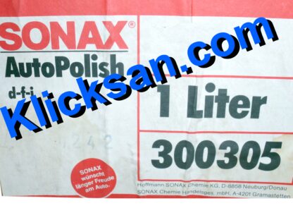 Autopolitur AutoPolish Brillant 1000ml. SONAX NEU Klicksan.com NT1550 NT 1550 (2)